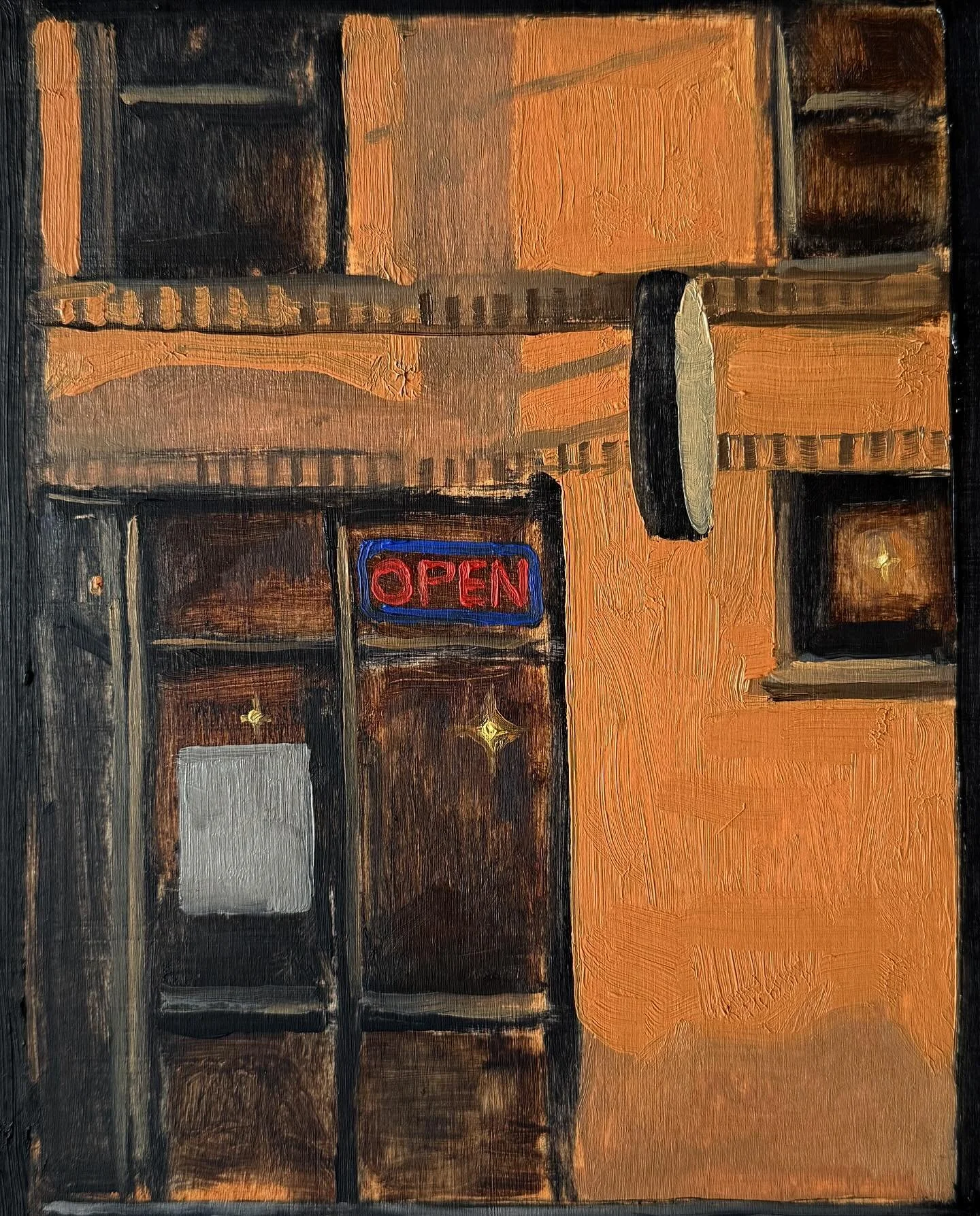 oil on wood ~ 8x10in