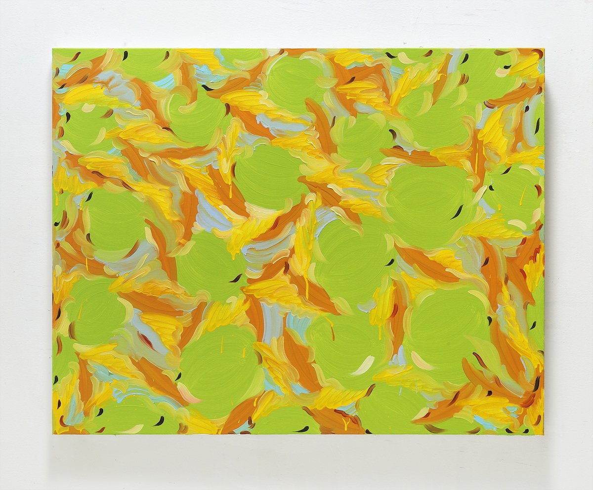 Terra Fluid, 91 x 117 cm, oil on canvas, 2024