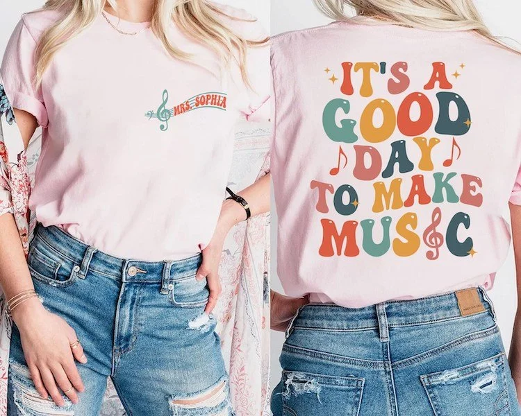 Teacher Appreciation Gifts - Music Teacher Sweatshirt