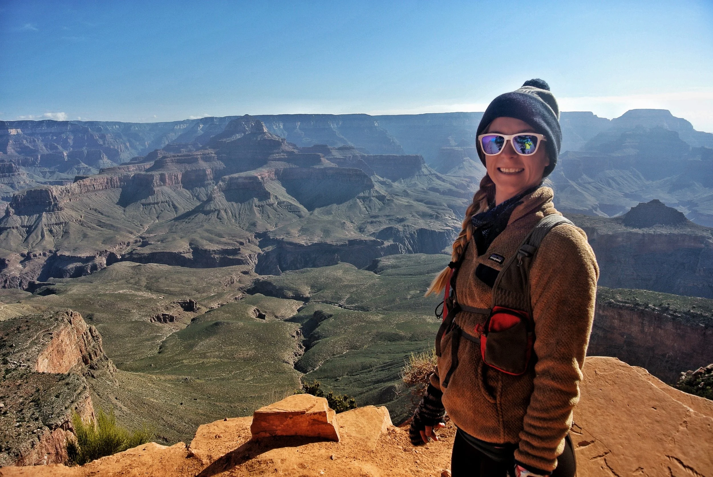 The view from South Kaibab Trail, South Rim, Grand Canyon