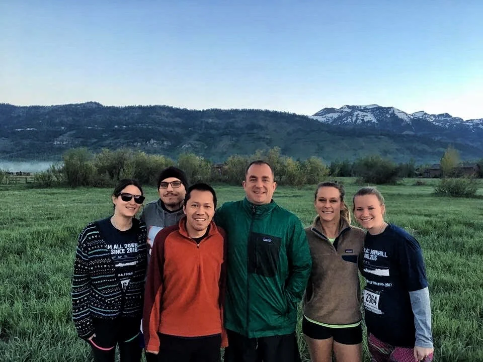 Team photo pre-race