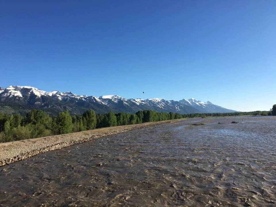 Grand Teton Half Marathon race course - photo courtesy of Delaney Van Vranken