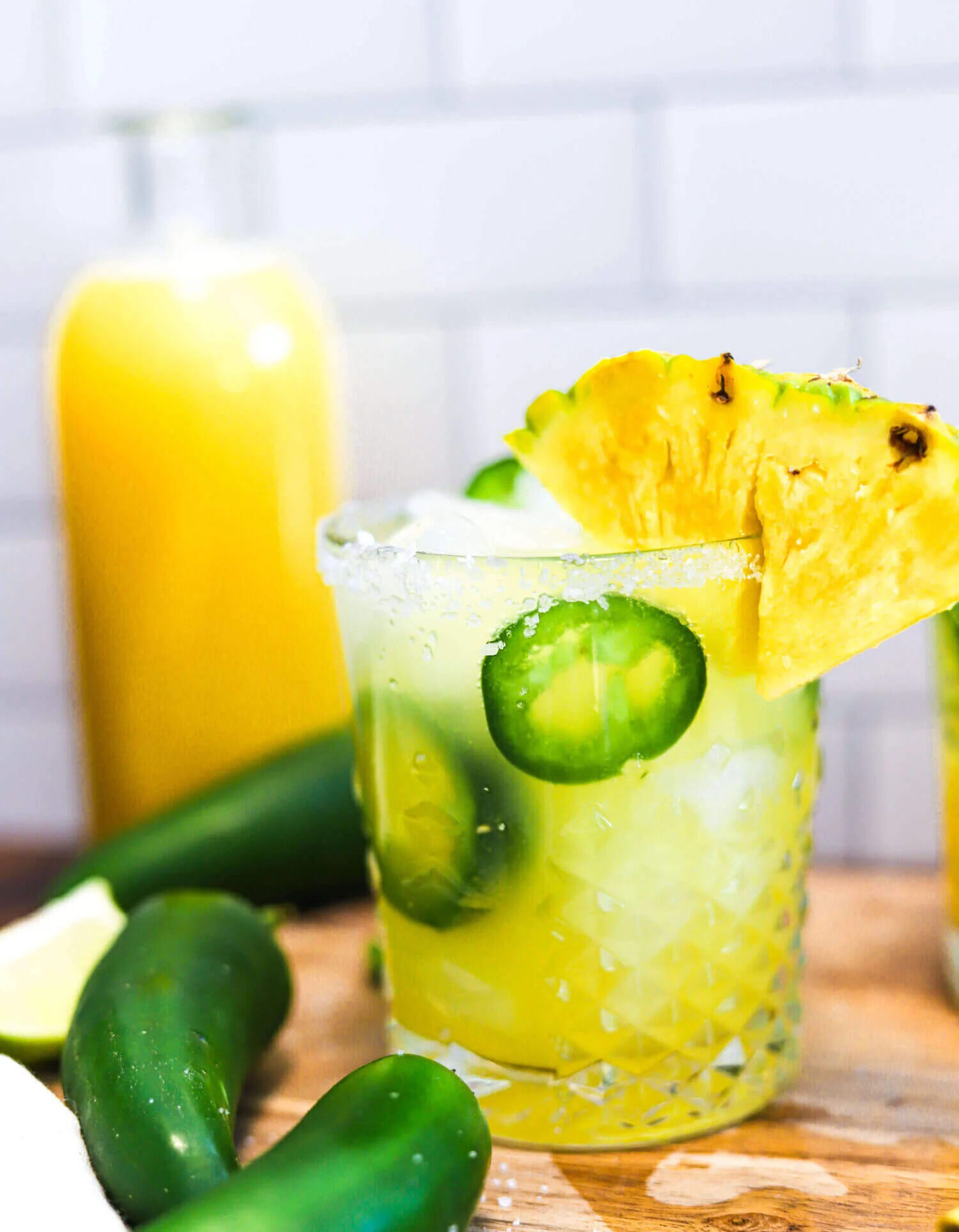 National Margarita Day Pineapple Jalapeño Margarita Swift Wellness