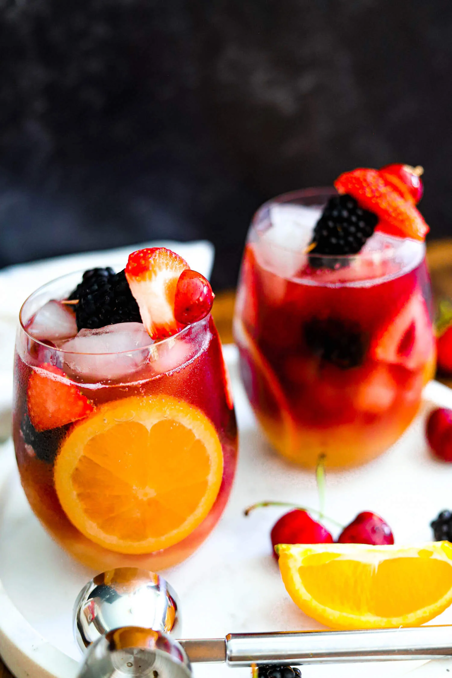 The Ultimate Red Wine Sangria Recipe with BourbonSoaked Sugar Fruit Swift