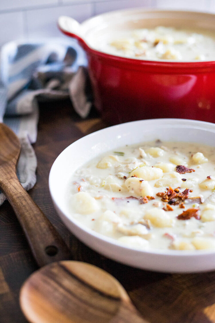 This Old Fashioned Gnocchi Potato Soup Is Perfect For Winter Nights ...
