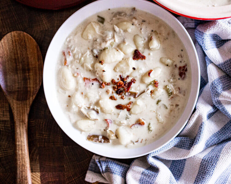 This Old Fashioned Gnocchi Potato Soup Is Perfect For Winter Nights ...
