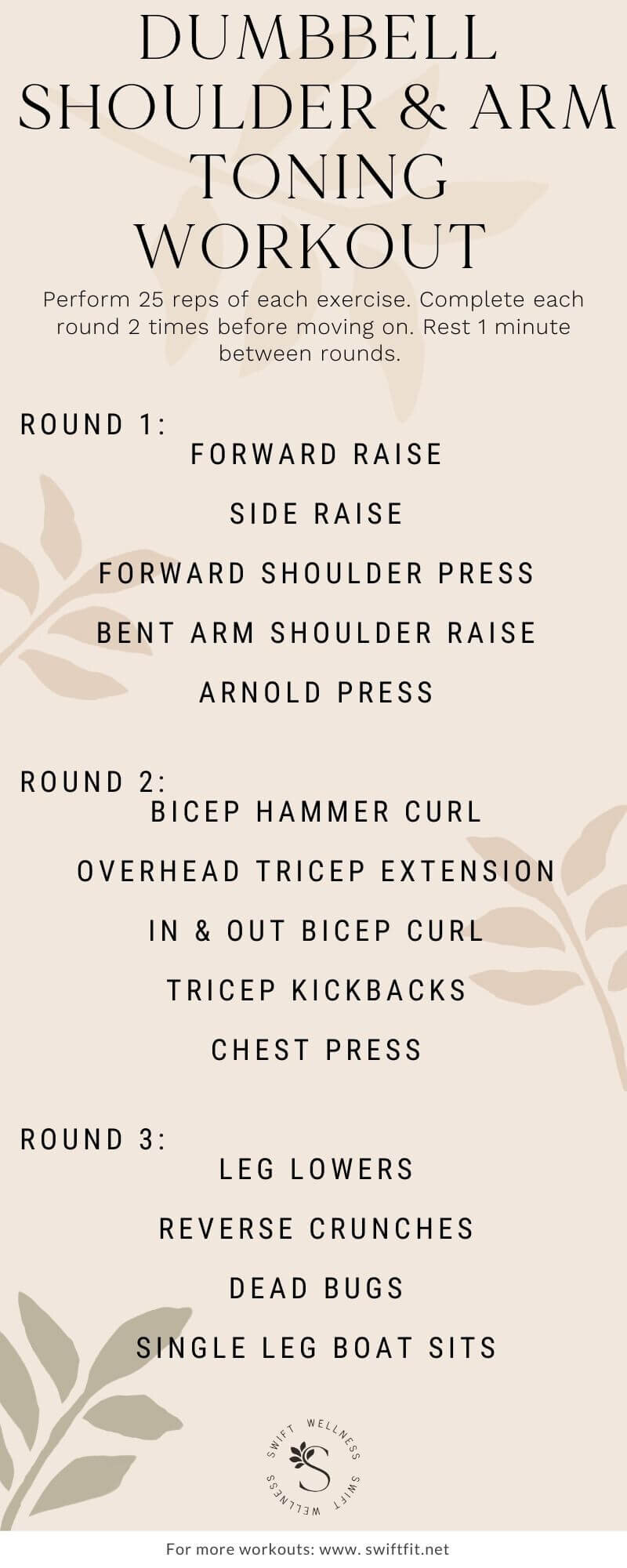 30 Minute Dumbbell Arm and Shoulder Workout To Strengthen Your