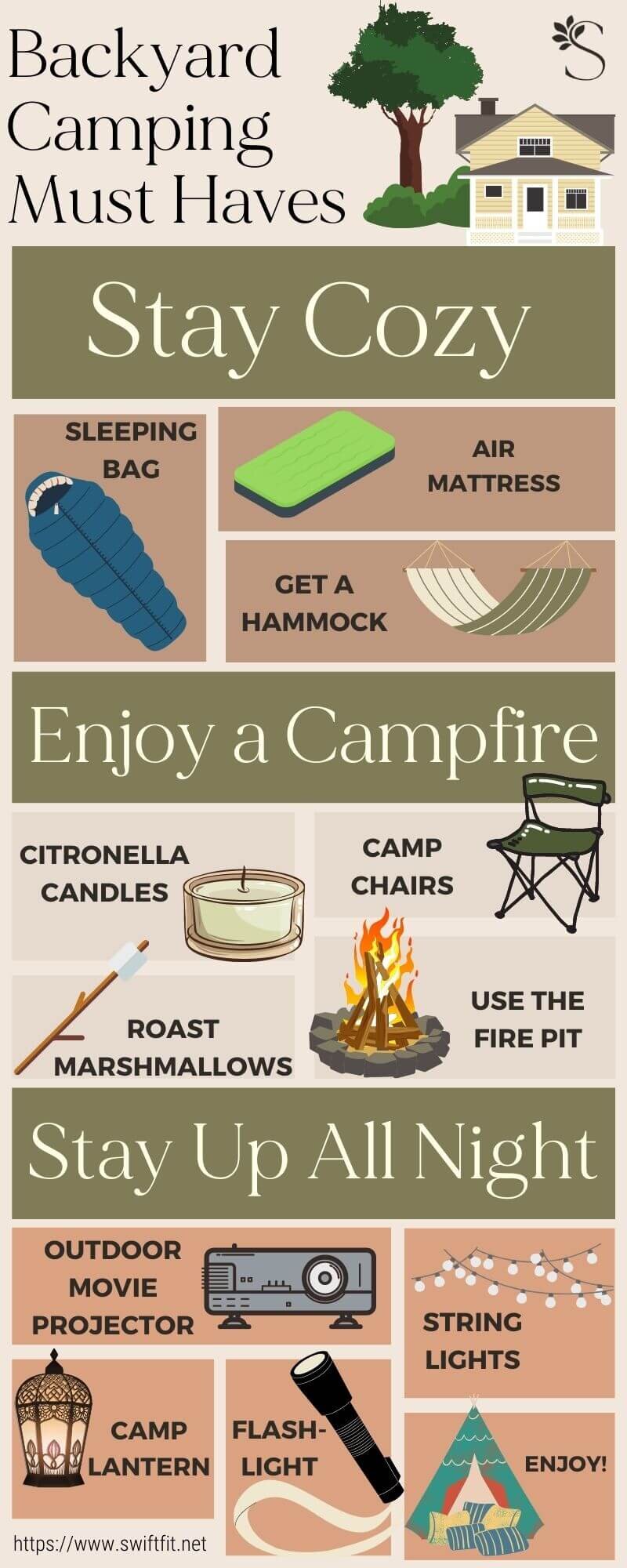 16 Backyard Camping Essentials For When You Don't Want To Leave