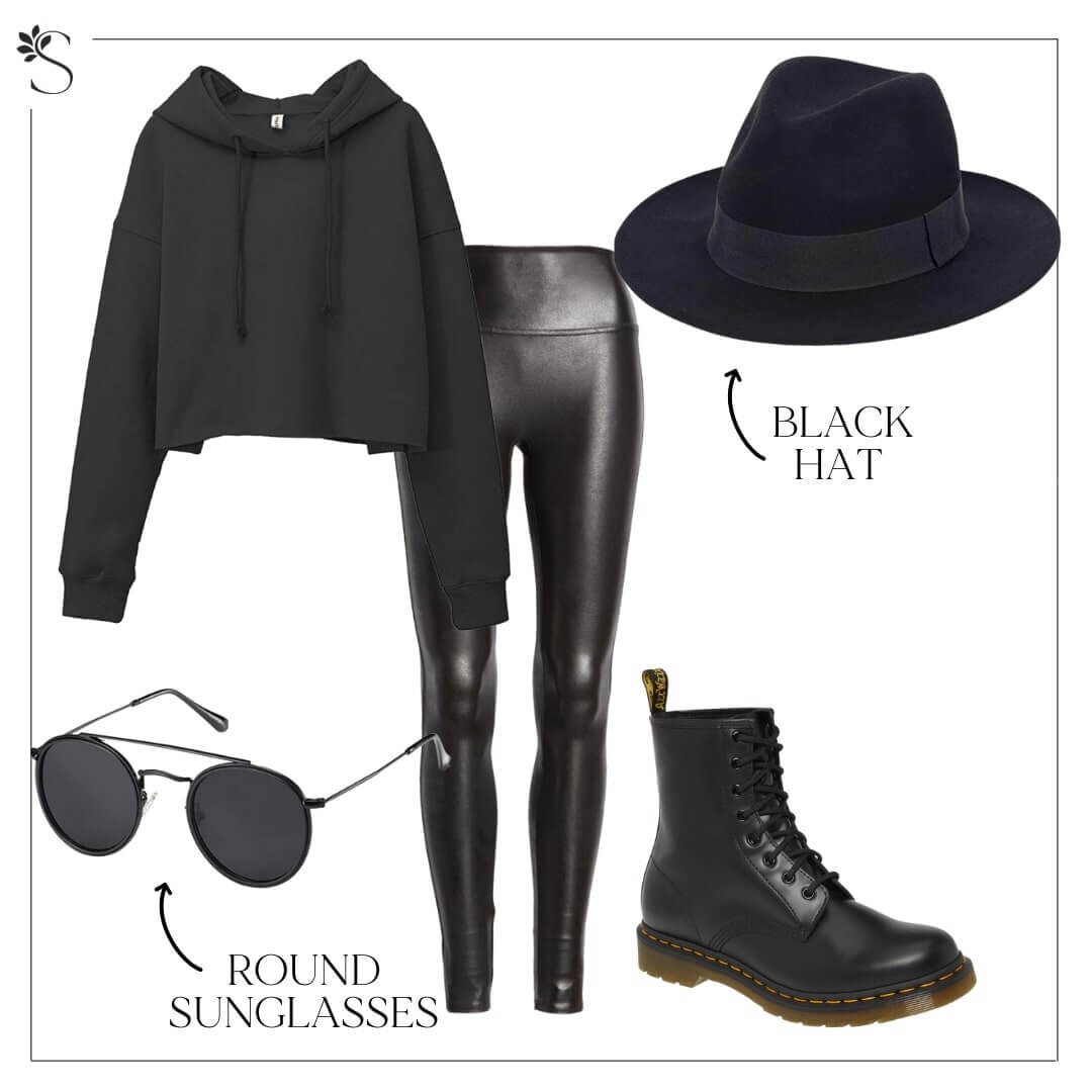 Outfit Inspo Leather Leggings For Women's