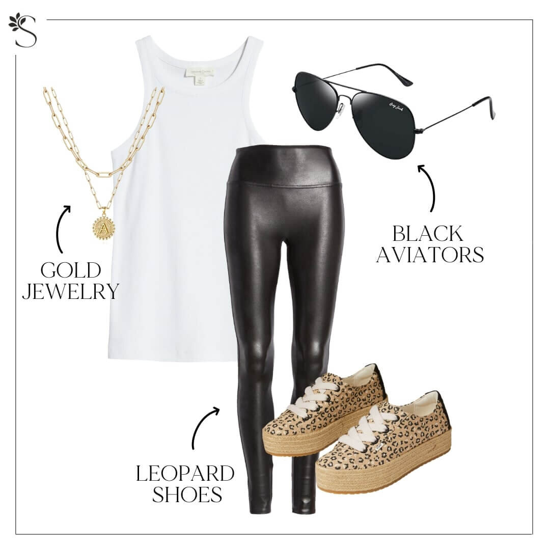 What to Wear with Leather Leggings • BrightonTheDay