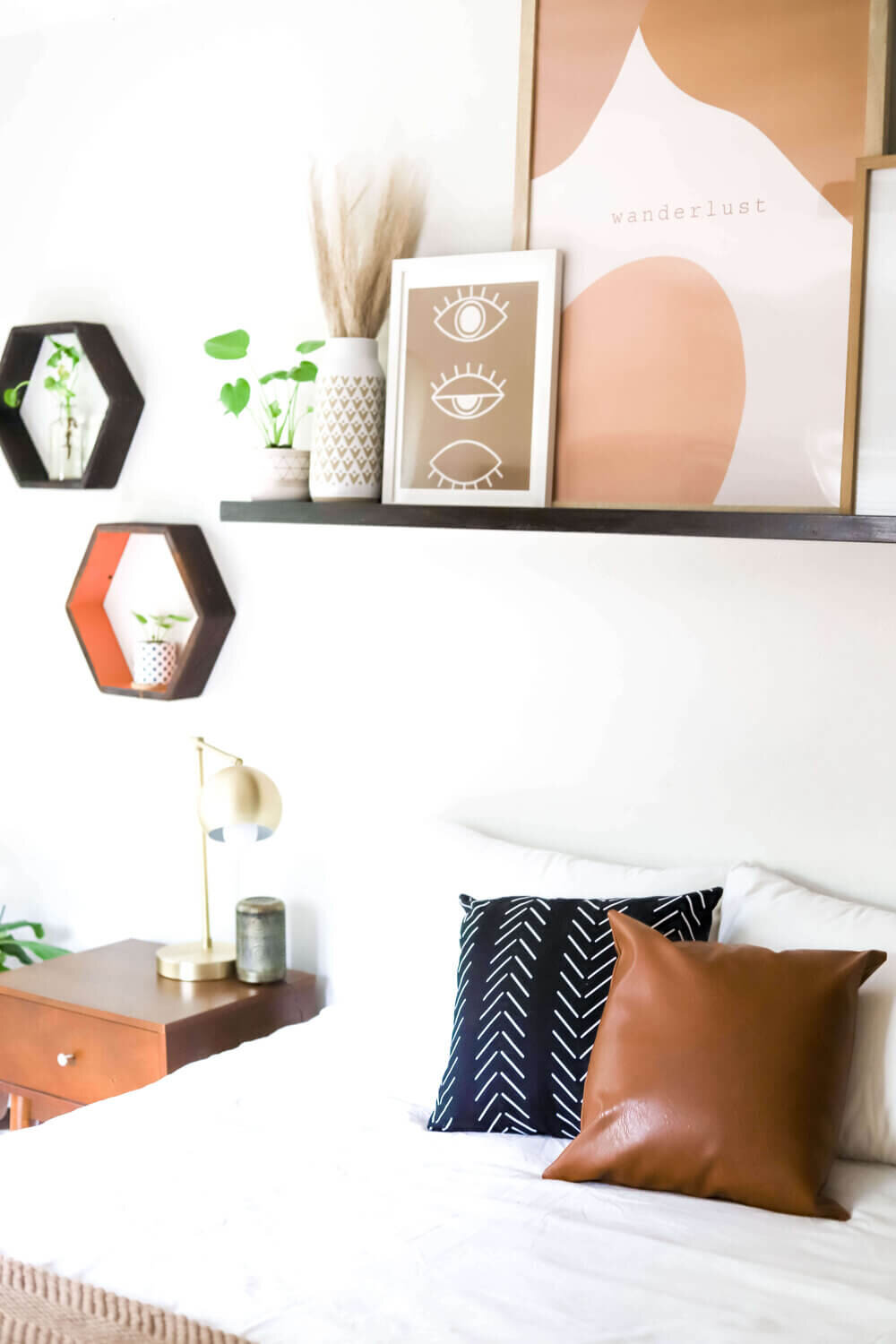 How to Make A DIY Picture Ledge Shelf