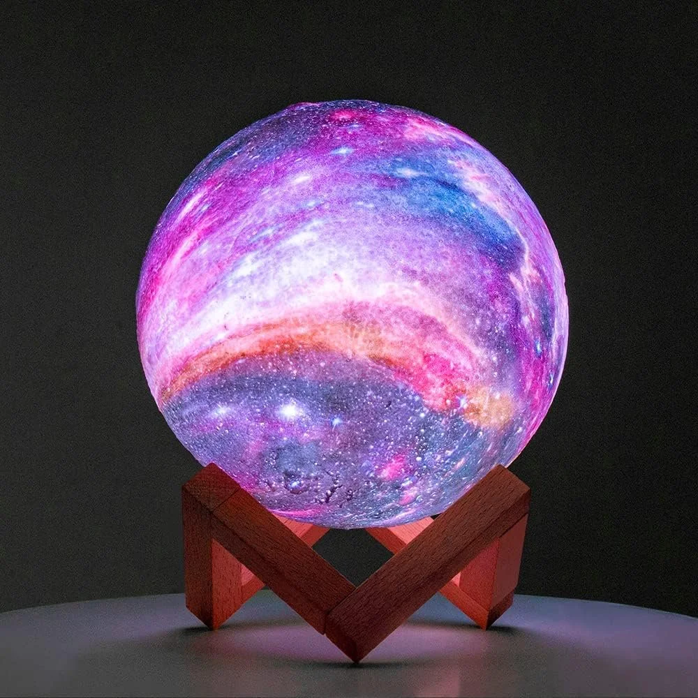 Work From Home Gifts -  Galaxy Moon Desk Lamp