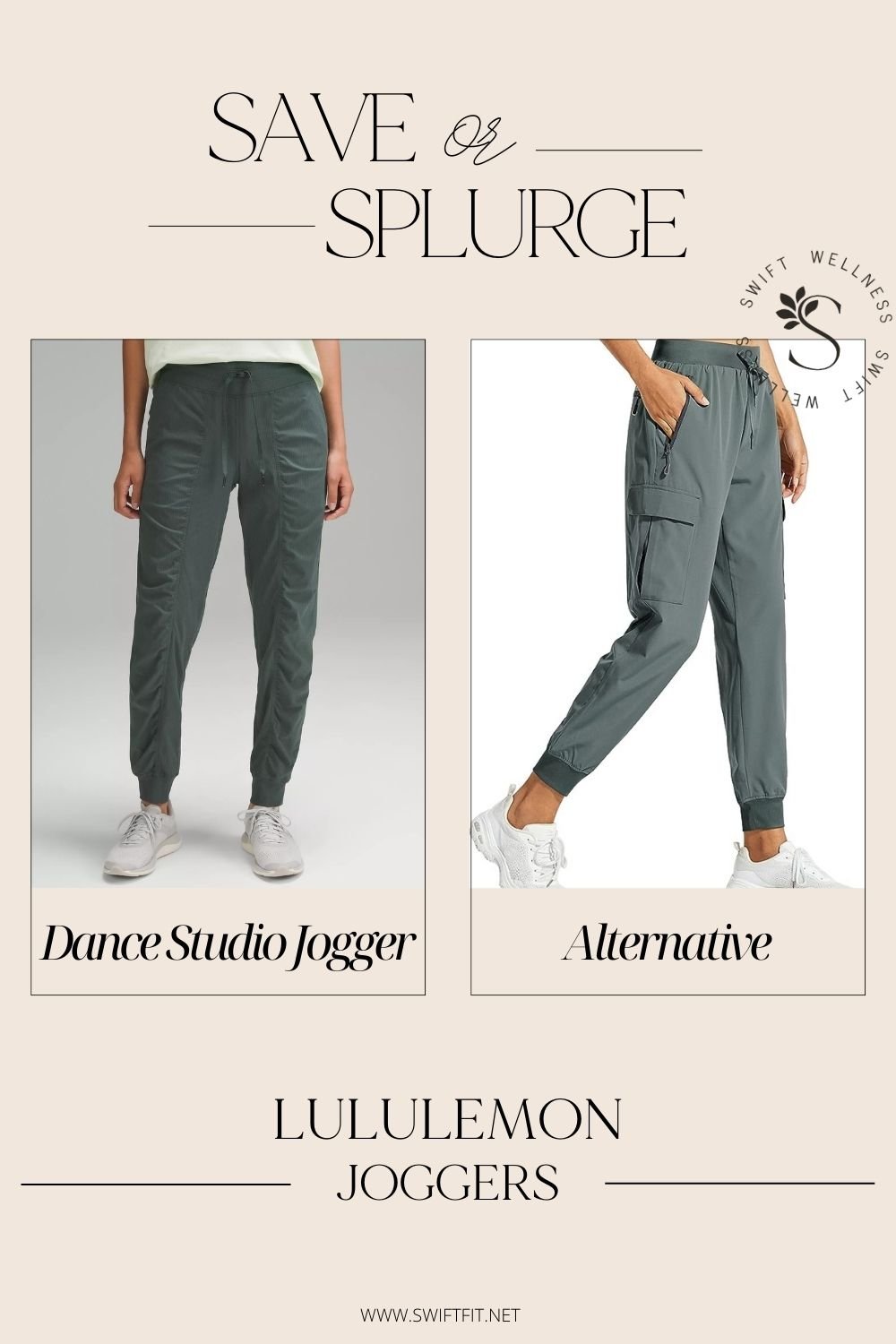 Closet Cravings - 3 pairs of Lululemon dance studio joggers just