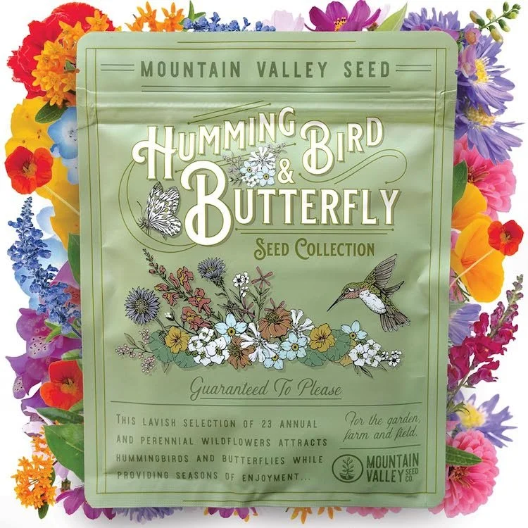 Best Gifts For Gardeners - Hummingbird Butterfly Wild Flower kit