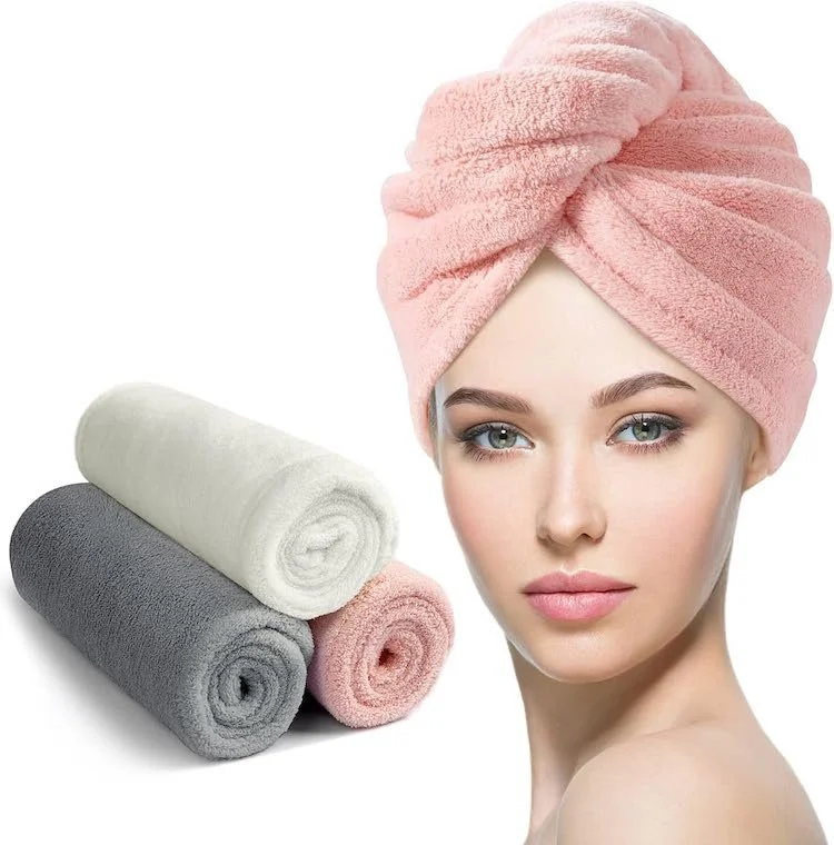 microfiber hair wrap towel
