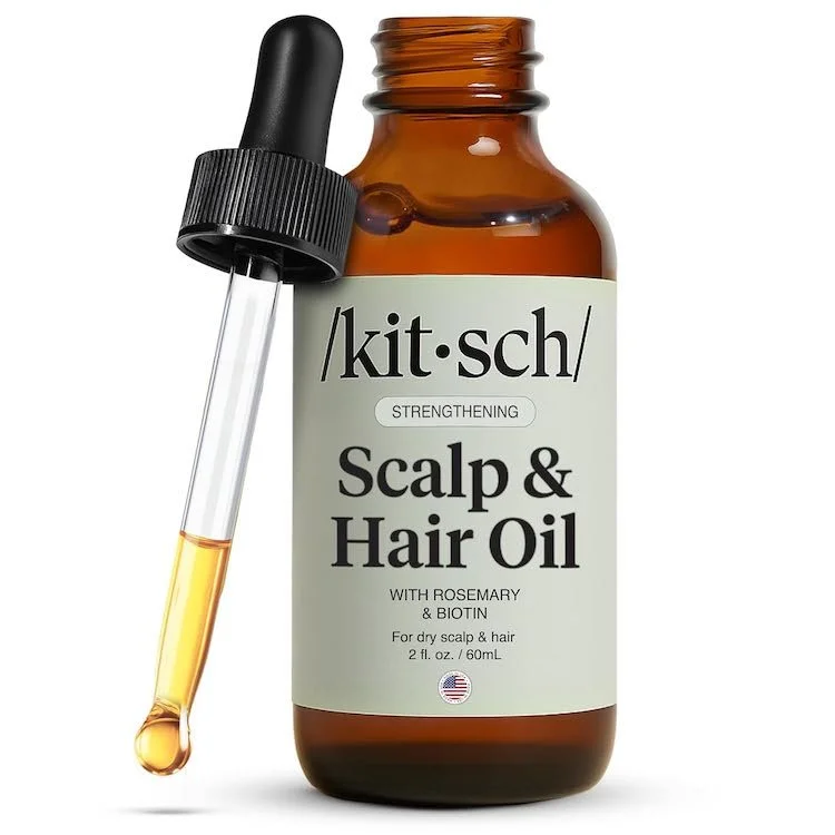 Best Beauty Products For A Fresh Spring Makeup Look - Kitsch Scalp & Hair Oil