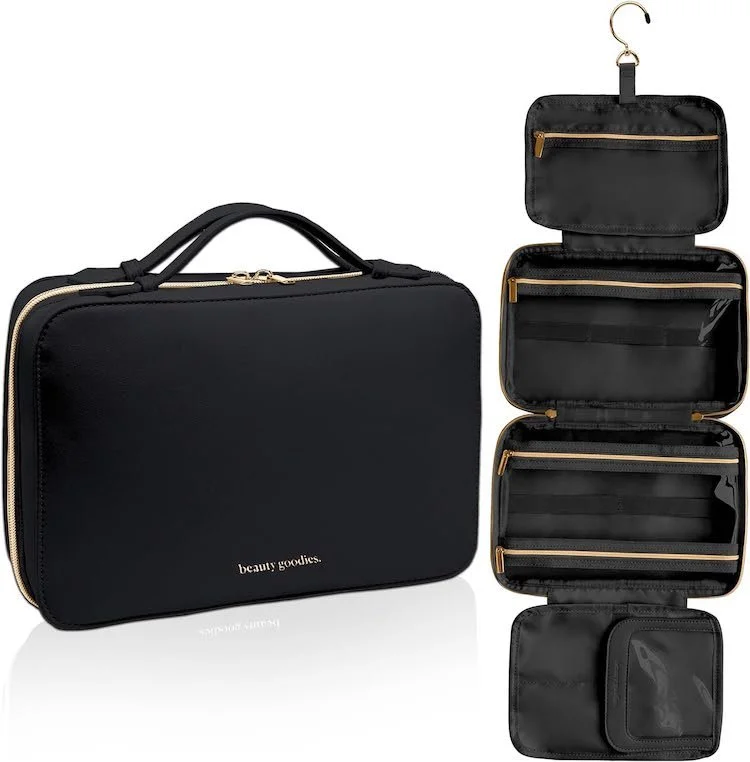 Best Toiletry Bags - Beauty Goodies Hanging Travel Toiletry Bags