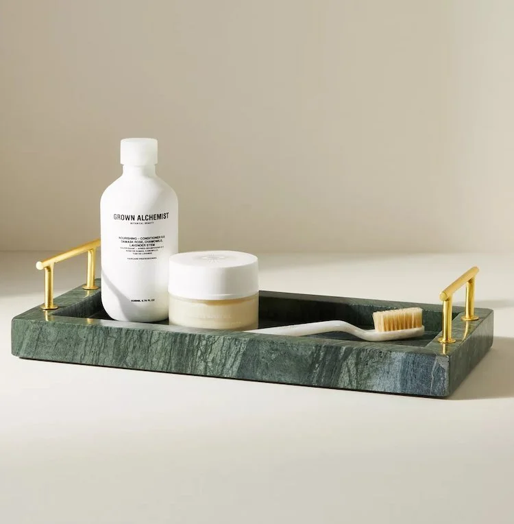 Best Gifts Under $100 - Esmeralda Marble Bath Tray