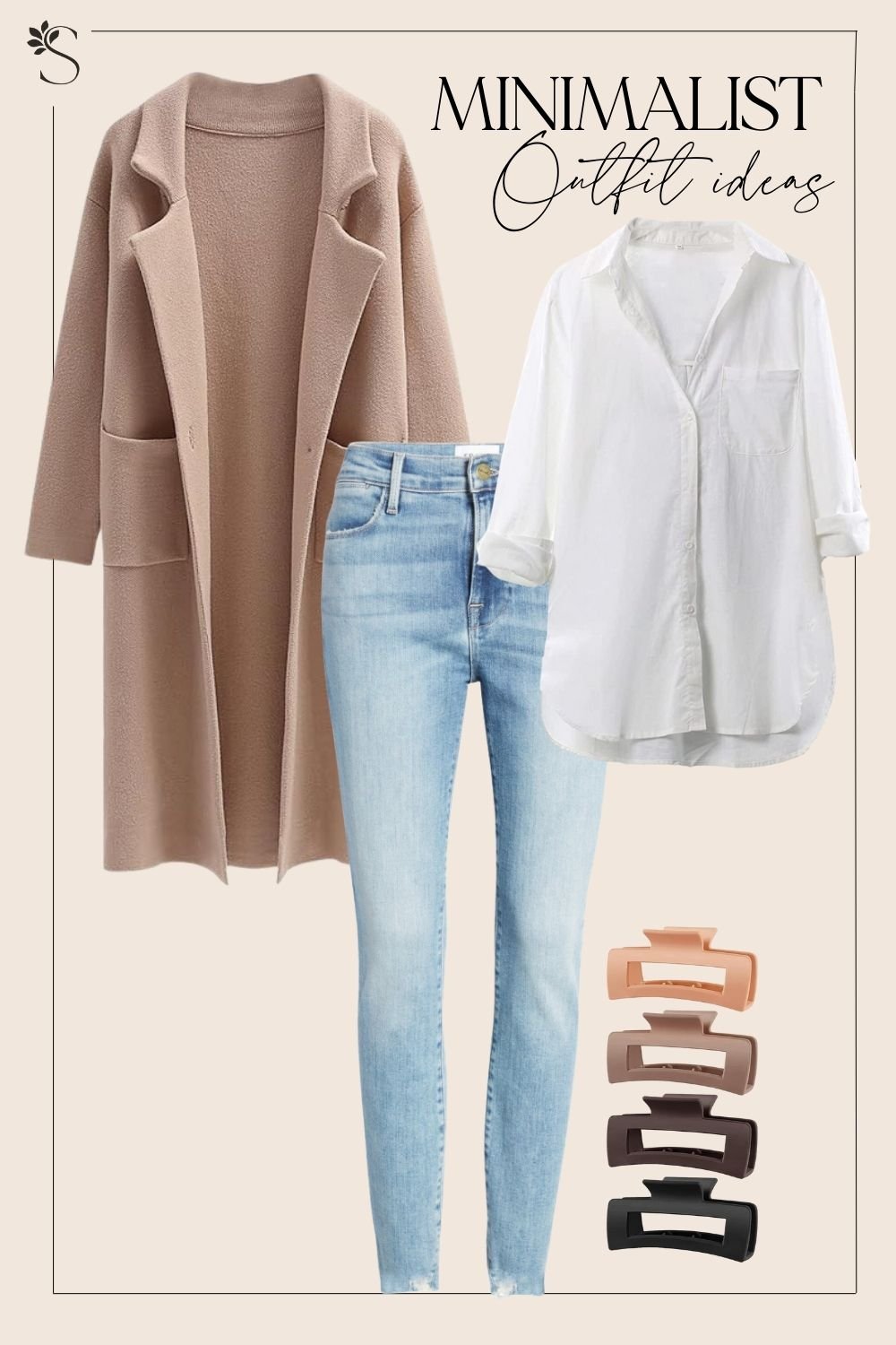 Curating Your Fall Wardrobe: Minimalist + Neutral Autumn Outfit