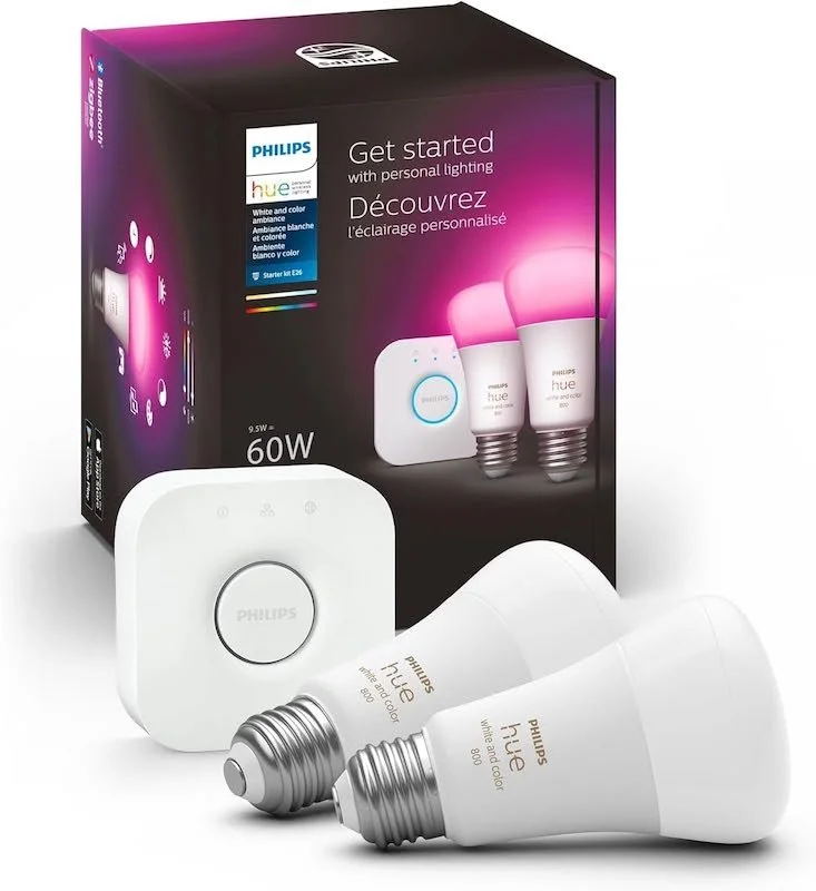 Smart Home Tech Gifts - Philips Smart Bulb Kit