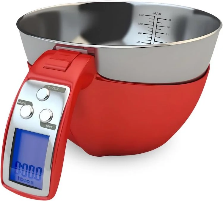 Smart Home Tech Gifts - Digital Kitchen Scale Bowl
