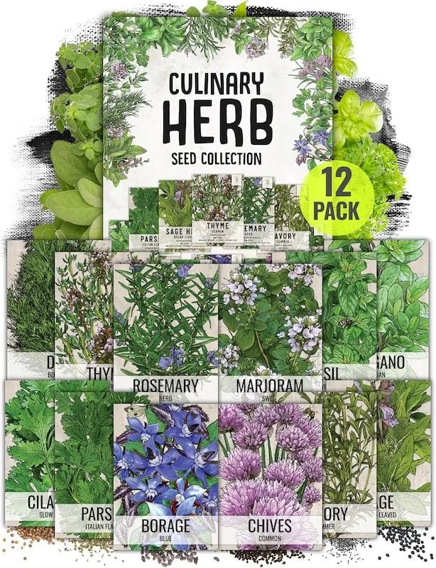 Best Gifts For Gardeners - Organic Herb Seeds