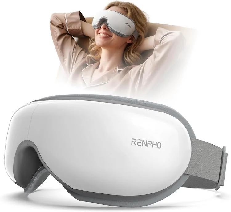 Smart Home Tech Gifts - Heated Bluetooth Eye Massager