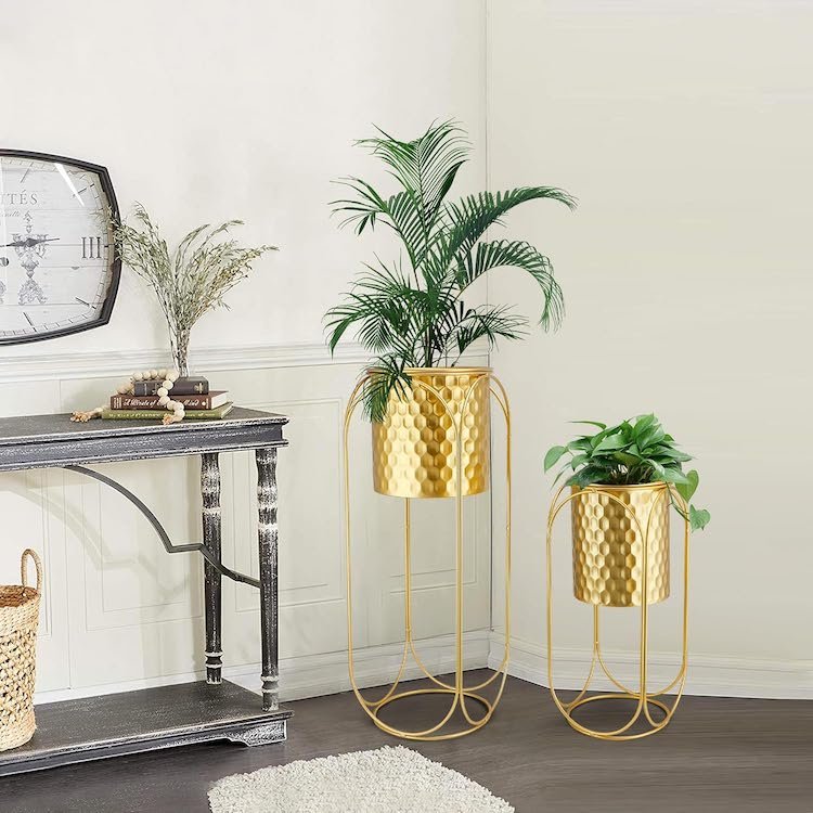 Best Gifts For Gardeners - Gold Planters