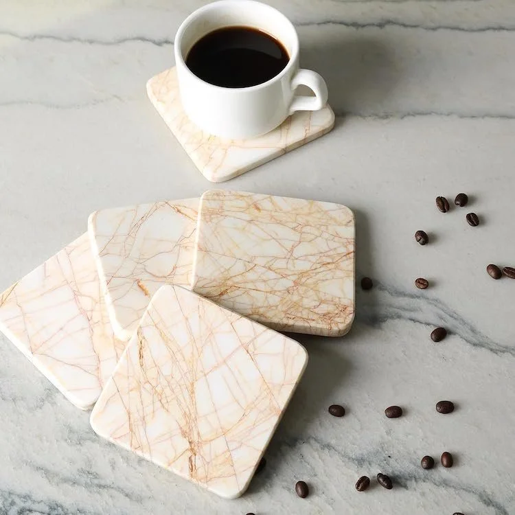 Best Gifts For Wine Lovers - Ceramic Coasters