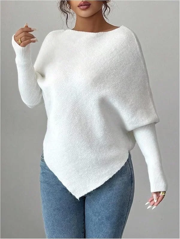 Gifts For The Woman Who Has Everything - Poncho Chunky Sweater