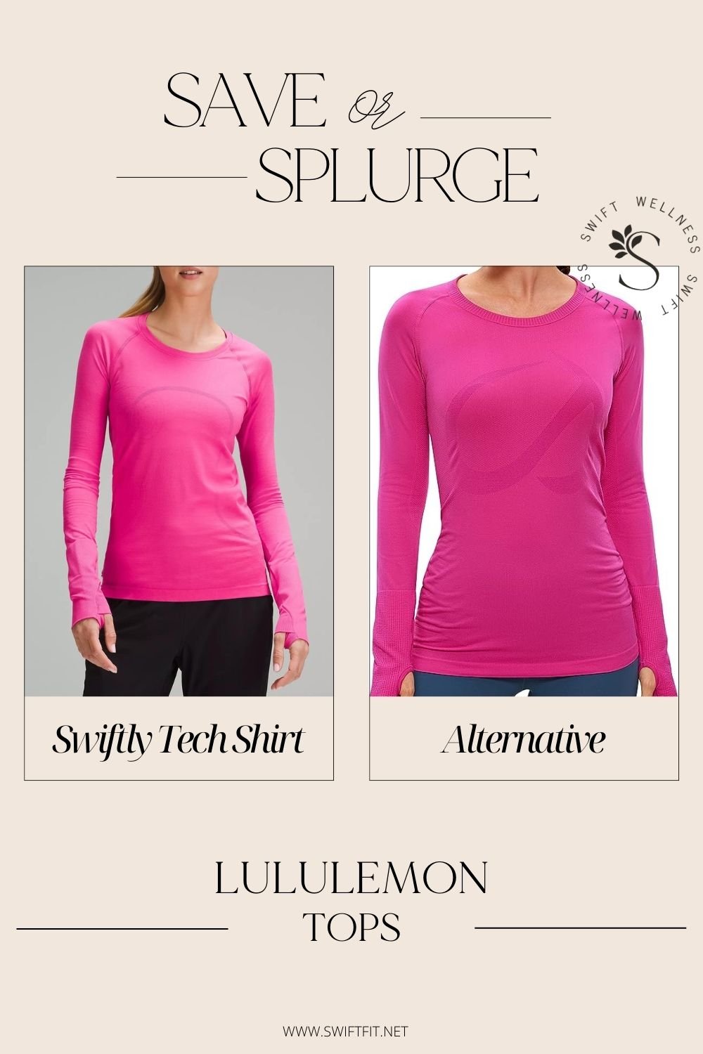 Lululemon Shirt Dupeswomen's Seamless Yoga Crop Top - Long Sleeve Gym Shirt  With Thumb Hole