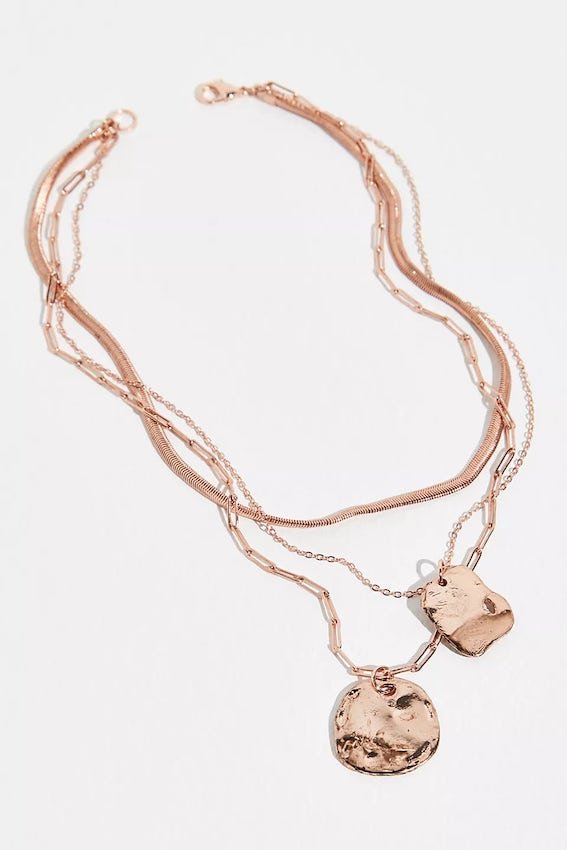 Gold Coco Necklace - Luna & Rose Sustainable Jewelry - Luna & Rose Jewellery