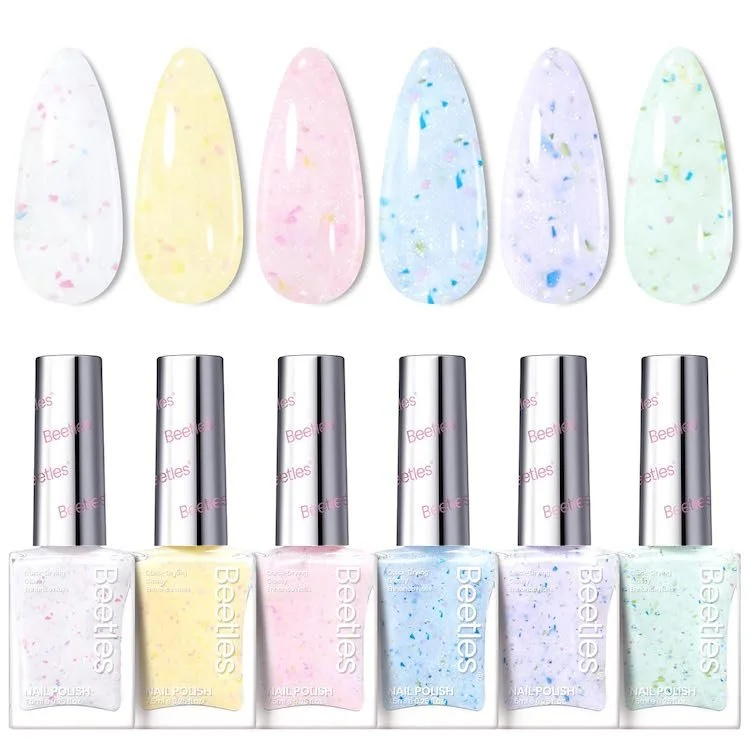 Best Beauty Products For A Fresh Spring Makeup Look - Beetles Pastel Nail Set