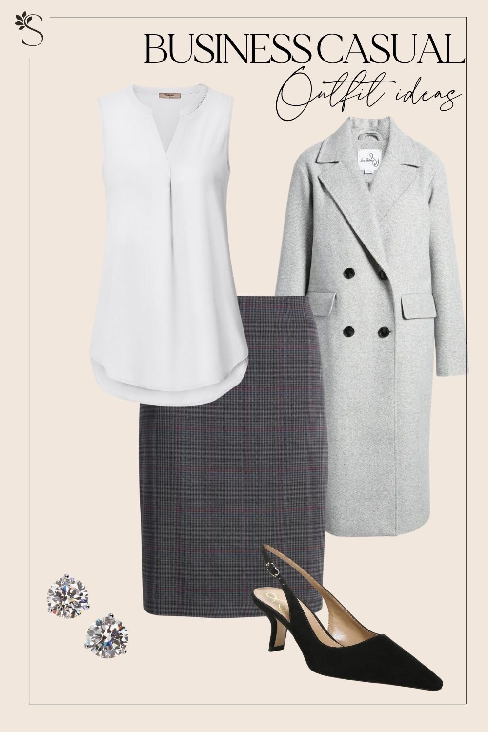 Business Casual Outfit Ideas - Medical School Style