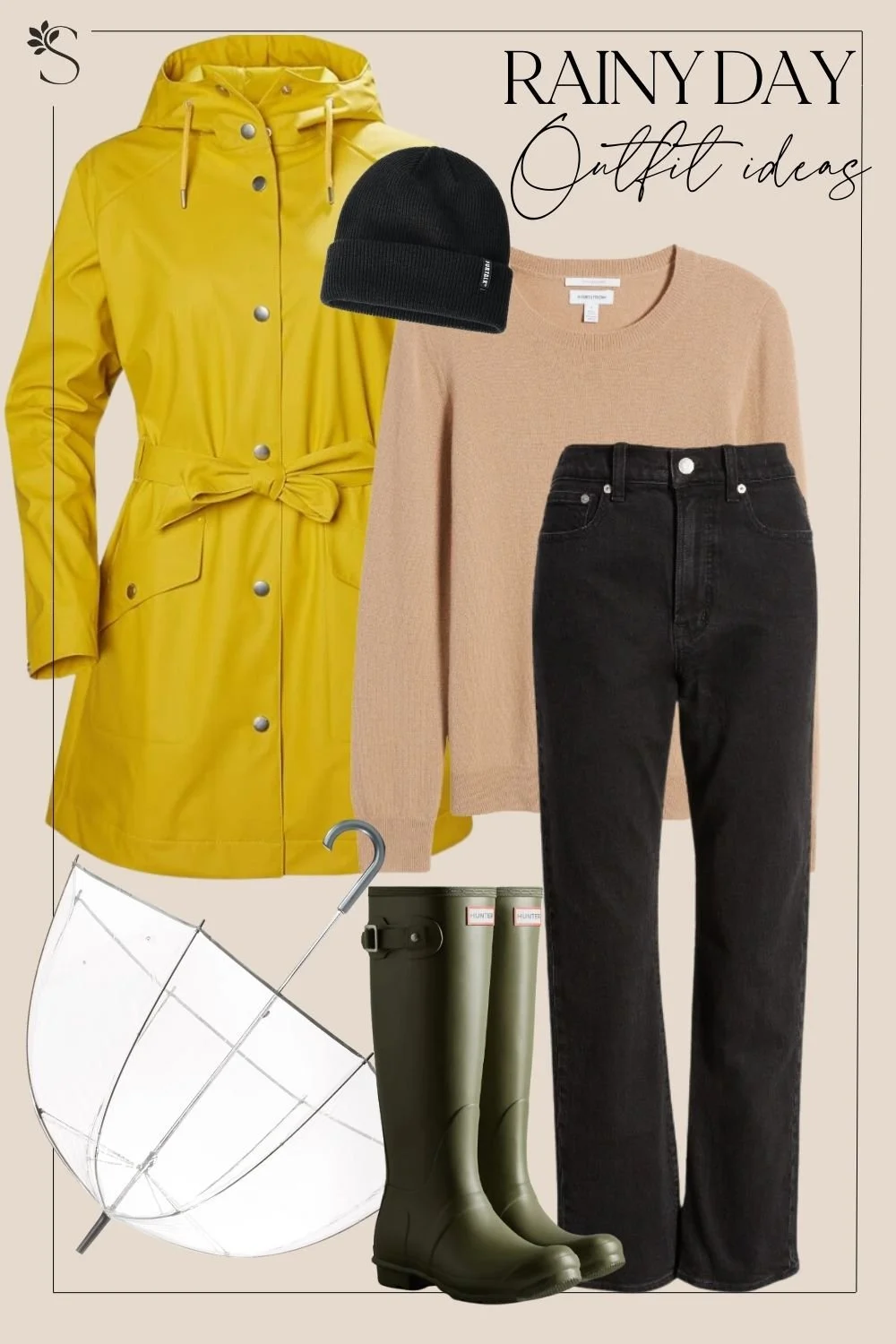 Rainy deals day outfits