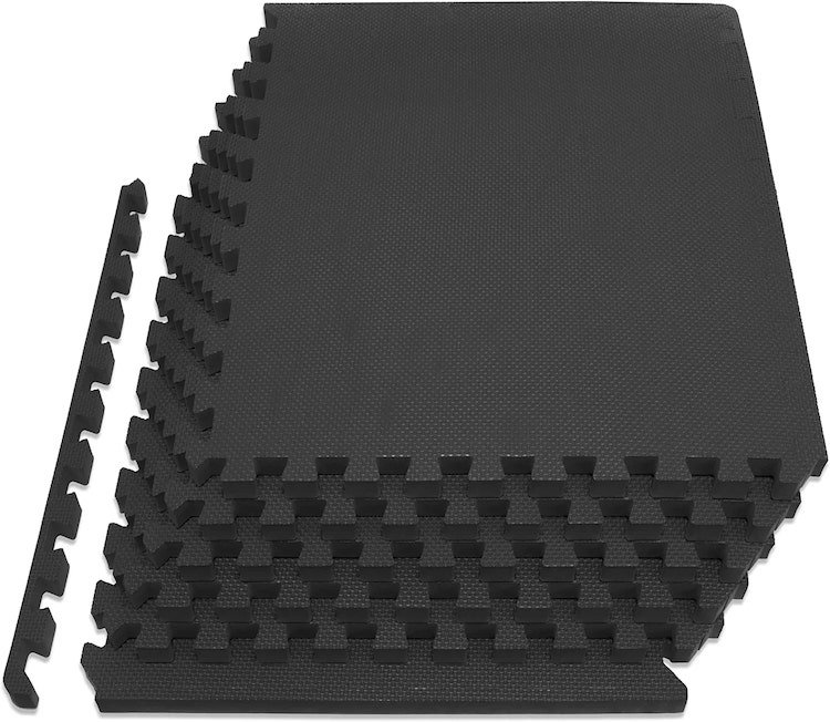 interlocking rubber mat for home gym