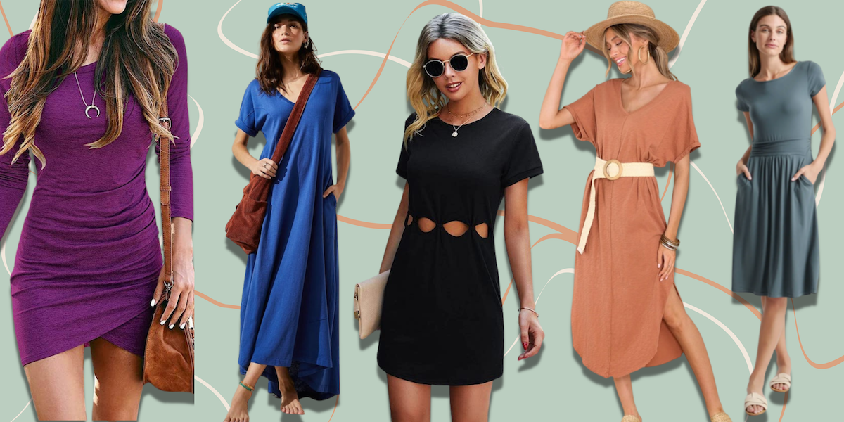 35 Best T-Shirt Dresses For Women This Summer