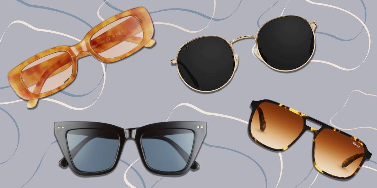 Flat Top Sunglasses Men Women Brand Designer Square Shades Gradient Mirror  2023 | eBay