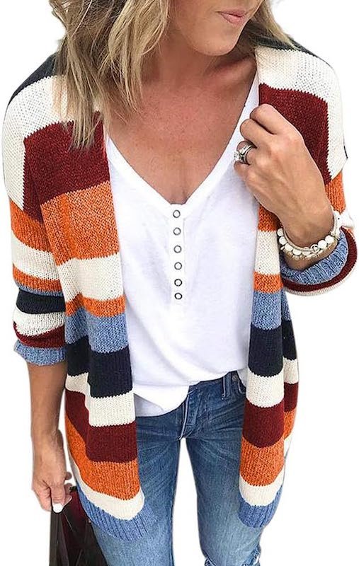 Amazon Fashion Finds -  Striped Cardigan