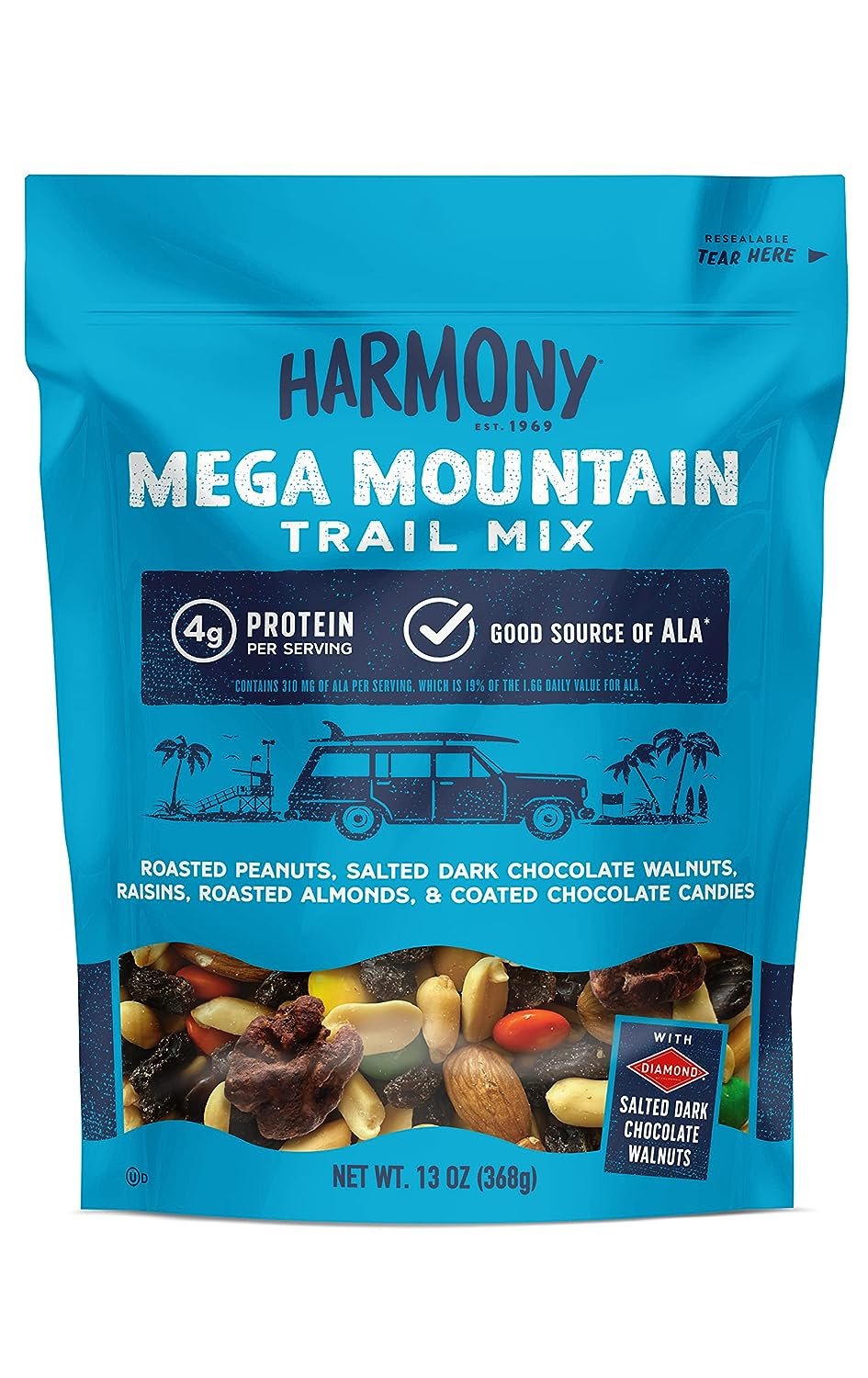 Best Road Trip Snacks - Harmony Trail Mix