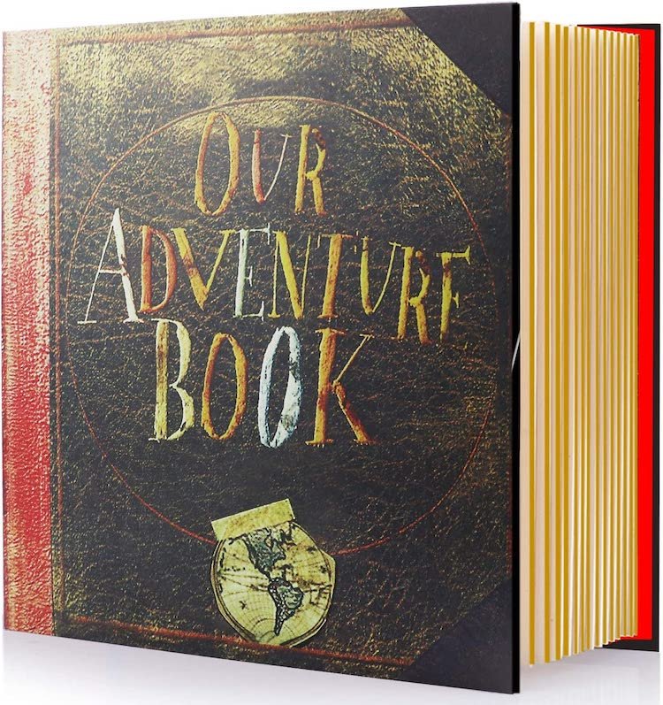 Travel Photo Album Handmade Wooden Gift Our Adventure Book 