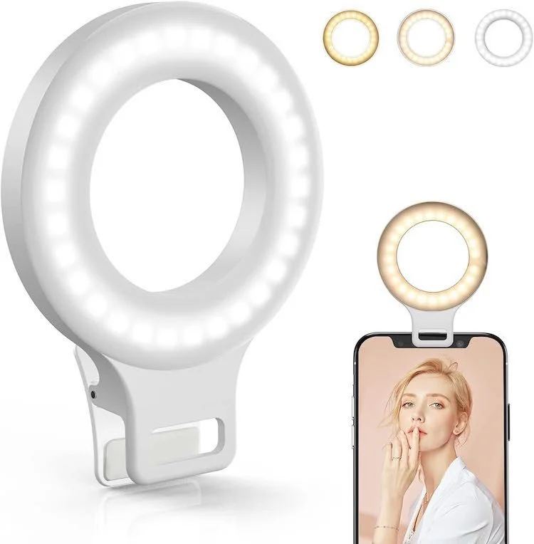 Work From Home Gifts - Clip On Selfie Ring