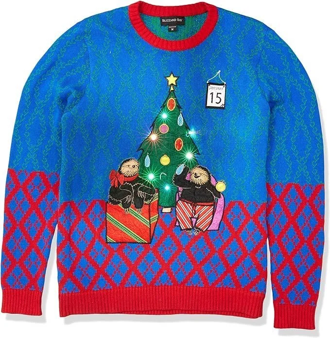 Holiday Party Outfits - Ugly Sweater Sloth