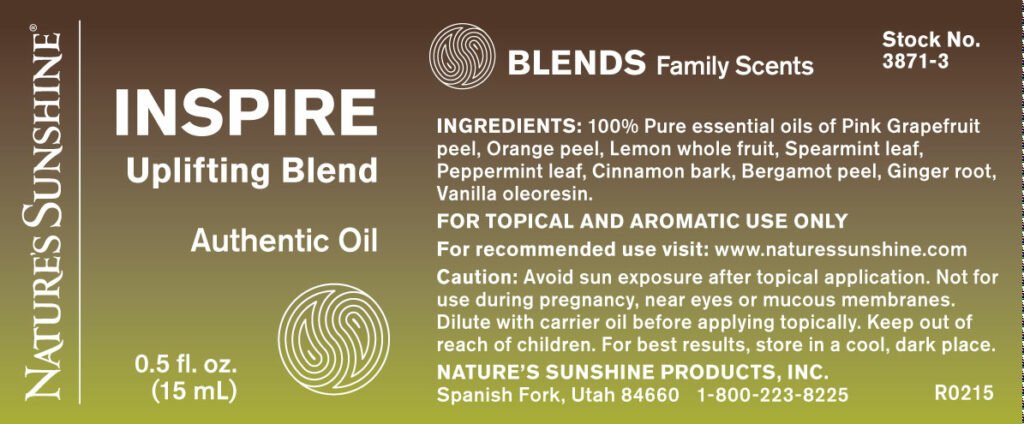 Inspire Uplift Essential Oil Blend