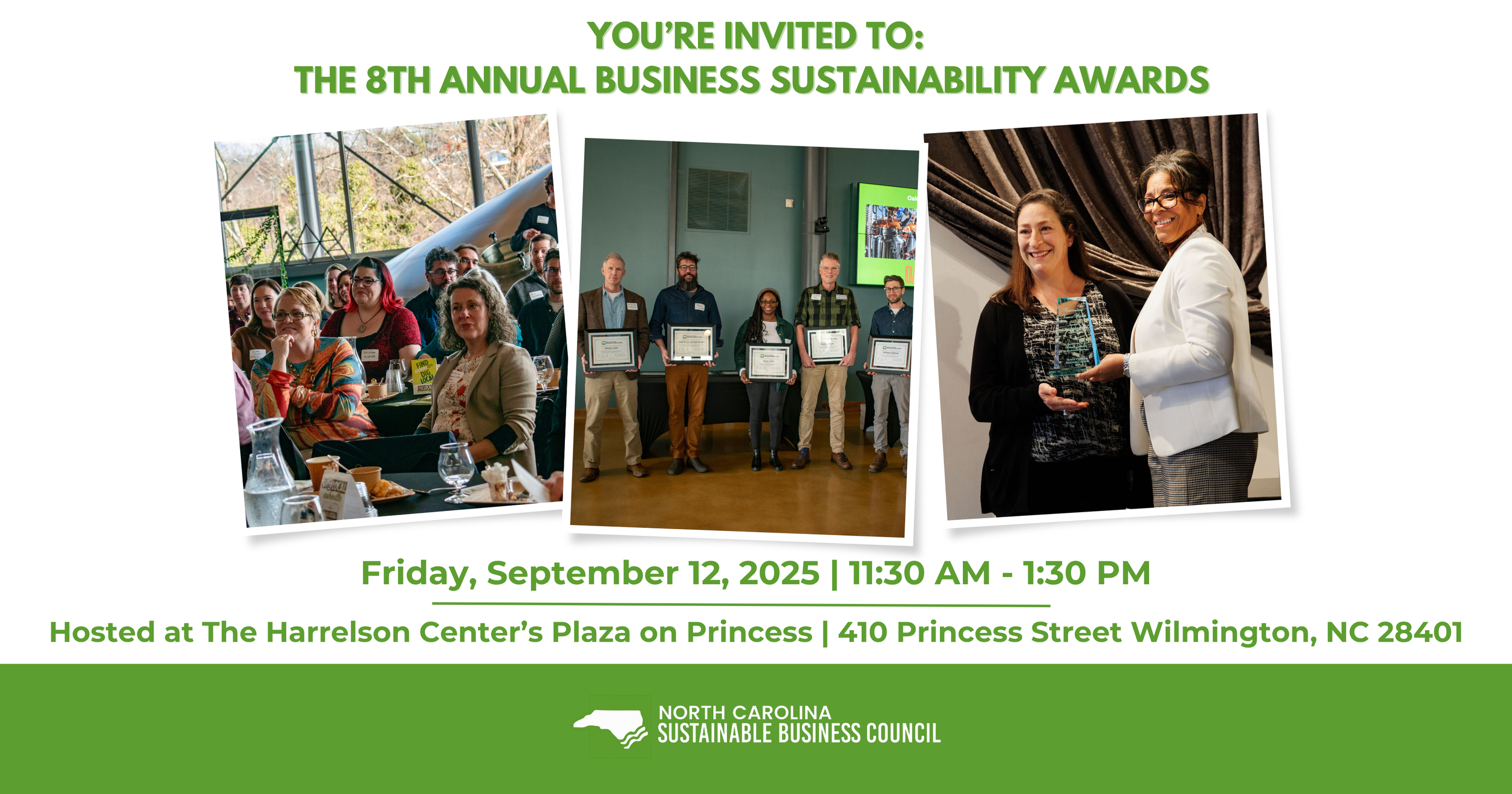 NCSBC Sustainable Business Awards Luncheon 2025