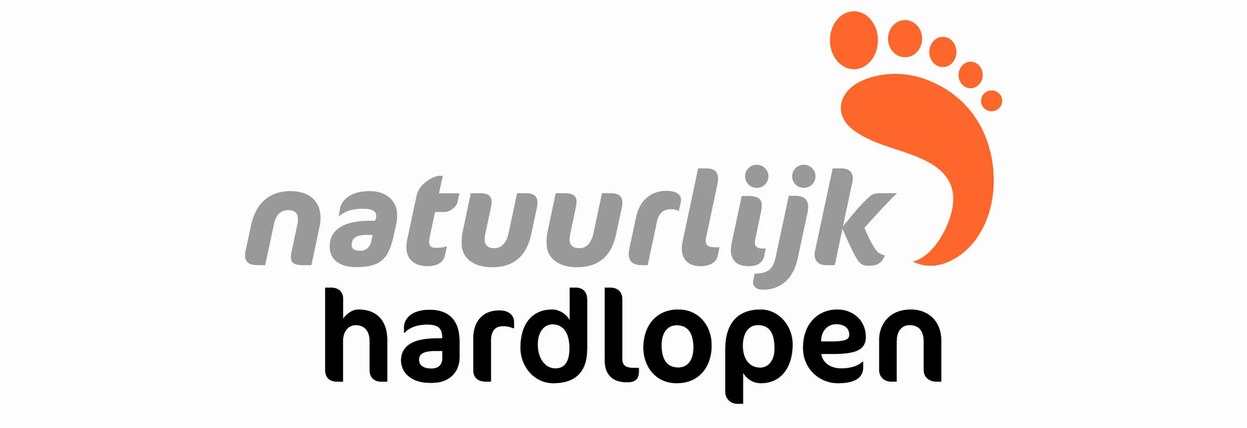 Het vernieuwde logo van Natuurlijk Hardlopen