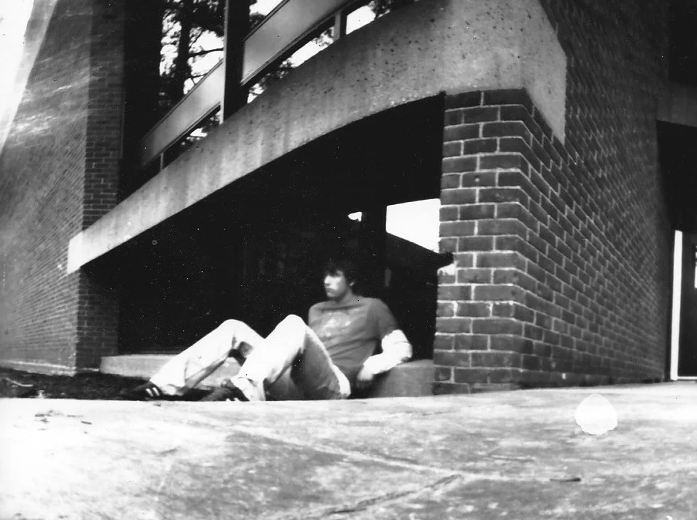 One technique we used was homemade pinhole cameras made out of oatmeal boxes. We would start out by testing the exposure as a class to find out what worked for that particular day, before frantically running around the second half of class to get our shots. 