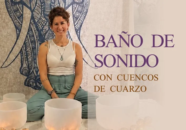 Baño de Sonido con Cuencos de Cuarzo