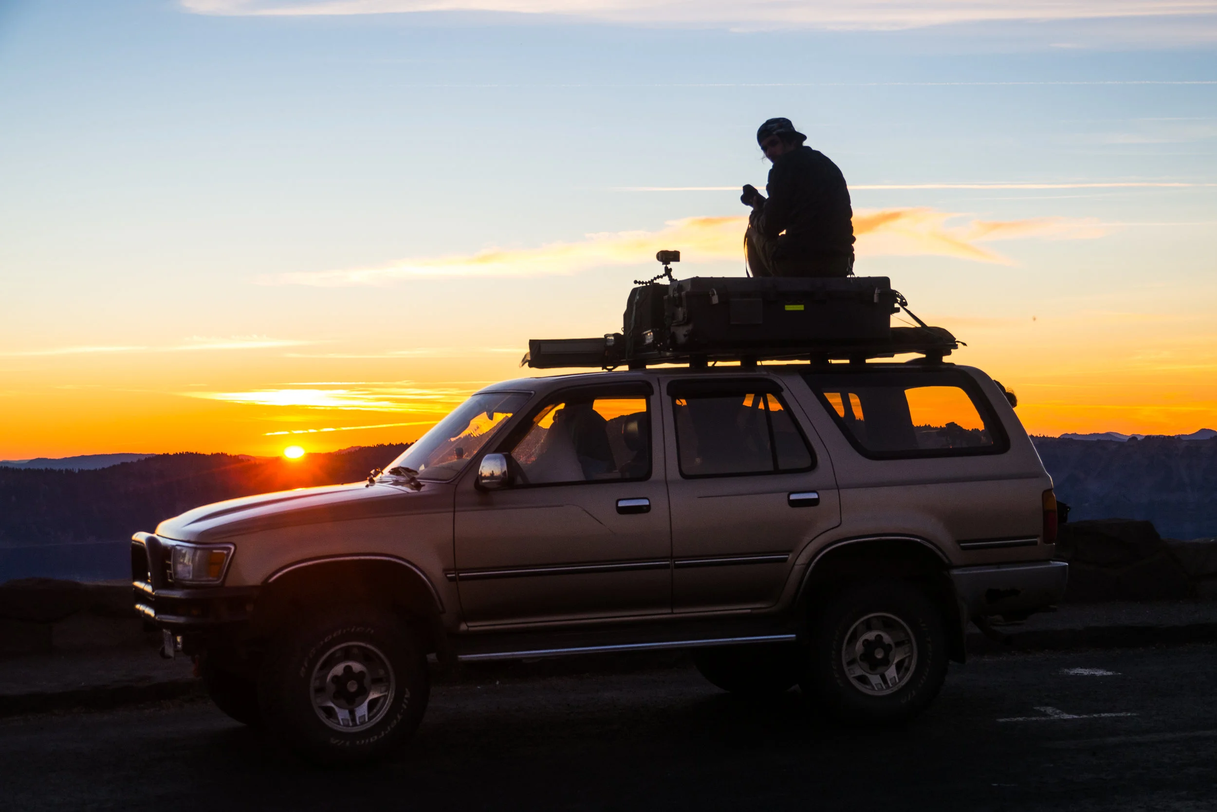 BONUS PHOTO: Me capturing bangers atop Bilbo. Photo Credit: Danielle Seeliger .