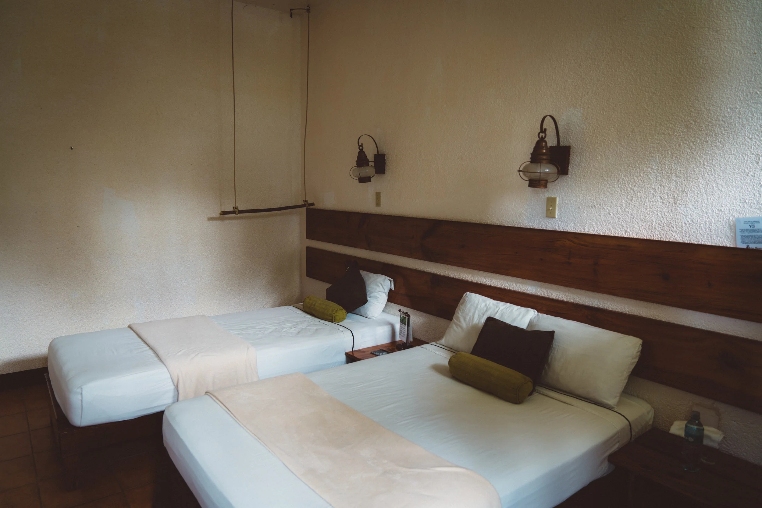 Our room at Selva Negra in one of the 'Hotel Style' accommodations.